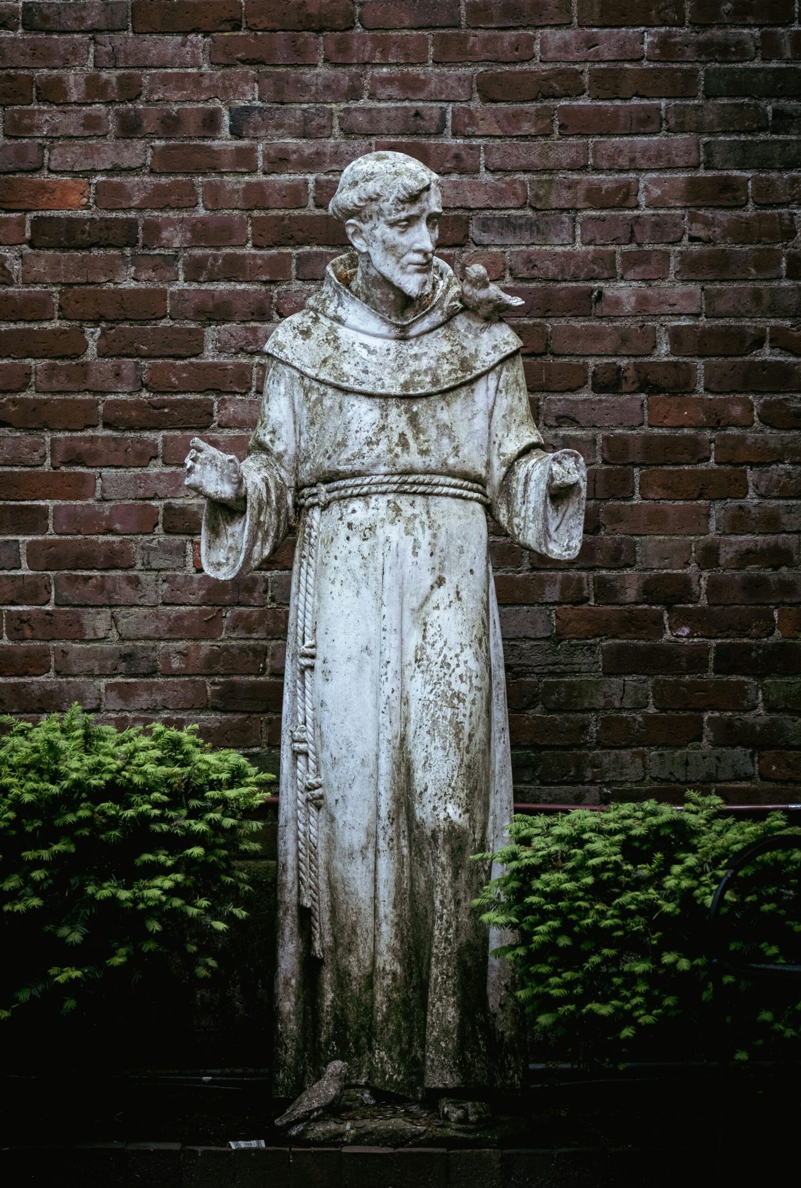 francis of assisi statue