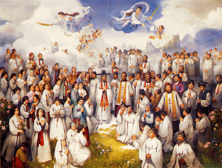 Painting of 103 Korean Martyred Saints