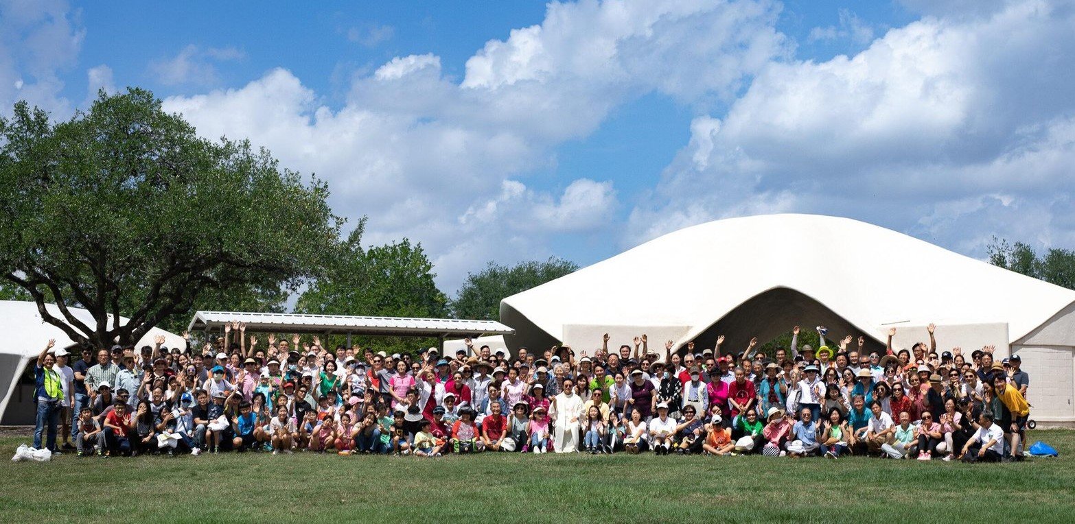 outdoor mass celebration