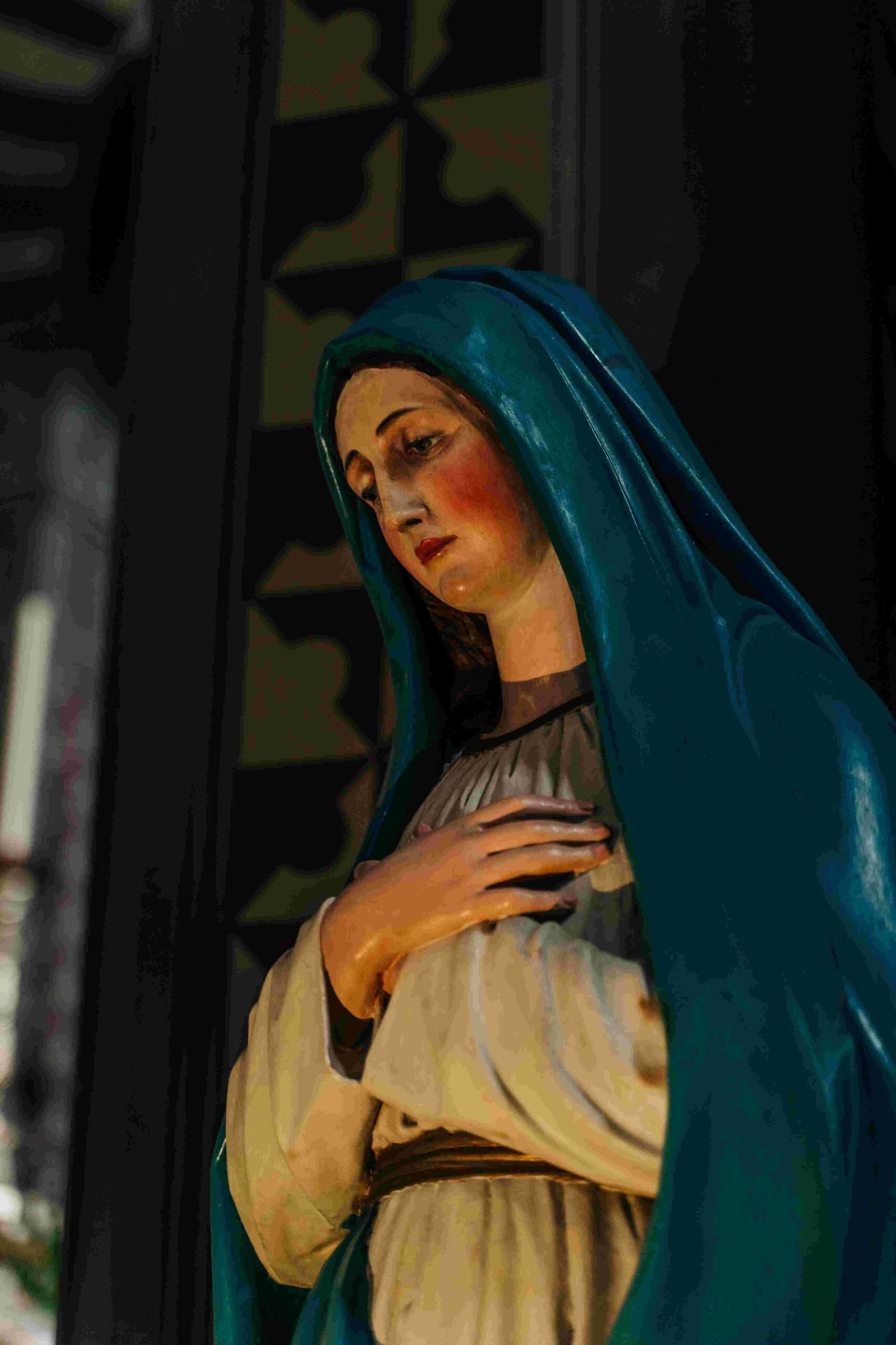 sorrowful virgin mary