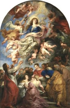 peter paul rubens assumption of mary